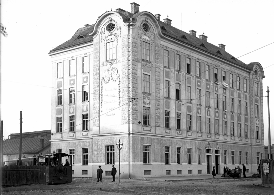 Bahnhof Floridsdorf um 1912