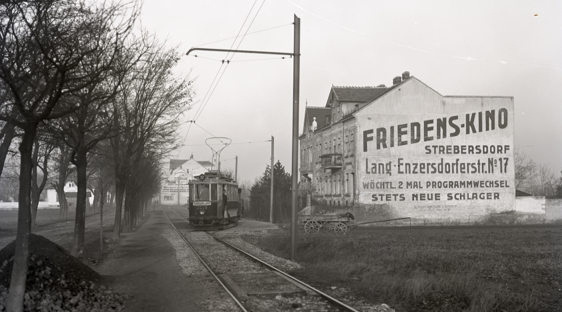 Triebwagen 2239 der Type H als Linie 32 unterwegs, 1924