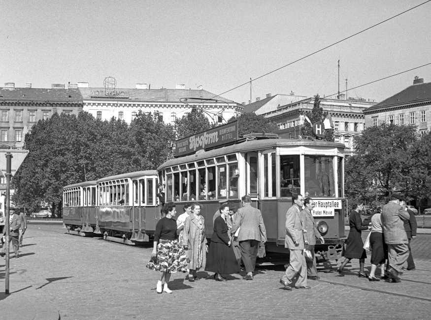 Linie H2 Karlsplatz Sommer 1953