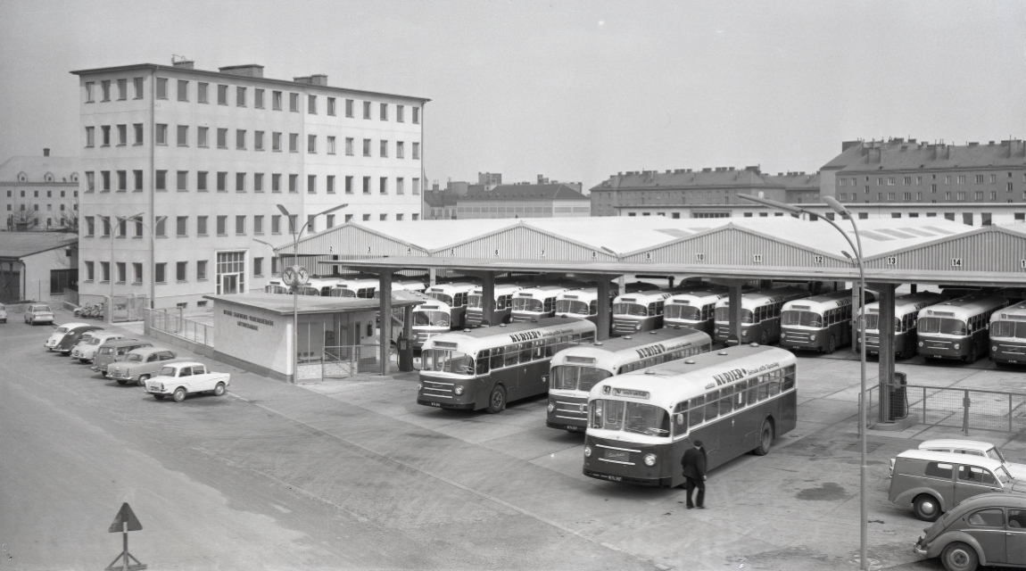 Großgarage Spetterbrücke, 1962