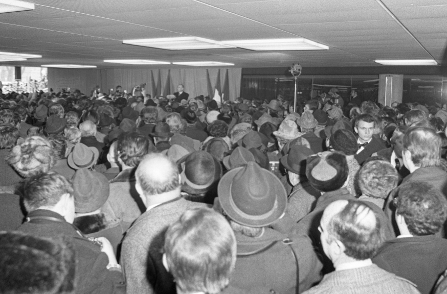 U-1 Eröffnung am Karlsplatz am 25.2.1978