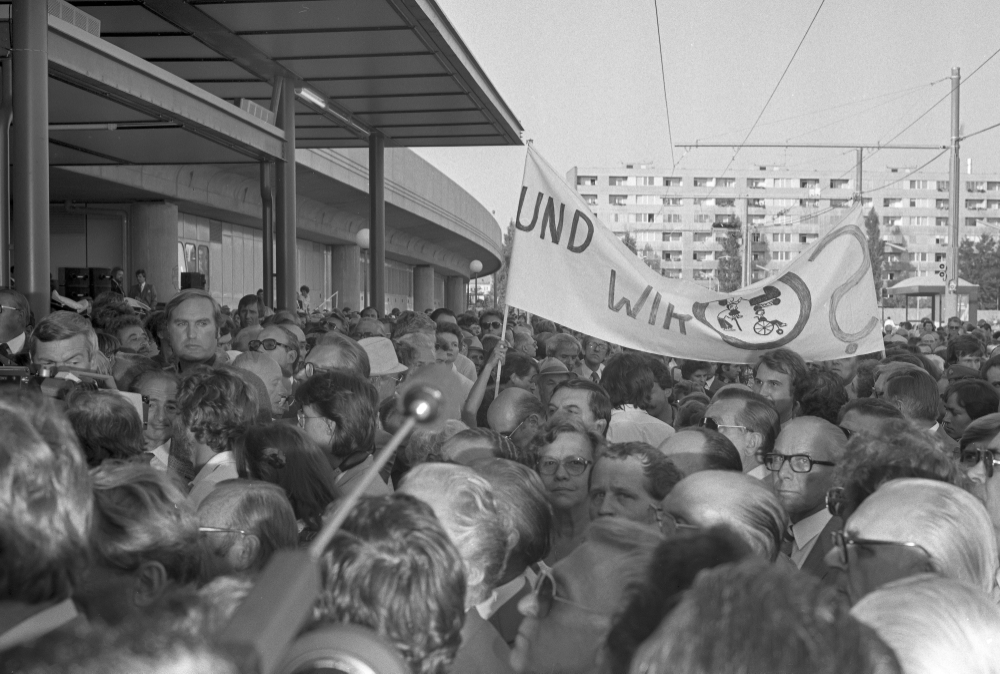 U-1 Verlängerung nach Kagran 3.September 1982