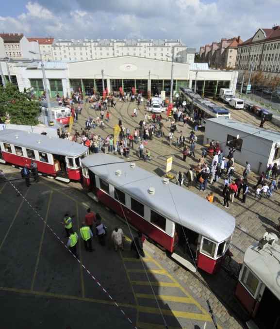 26. Wiener Tramwaytag der Wiener Linien in der Remise Hernals.