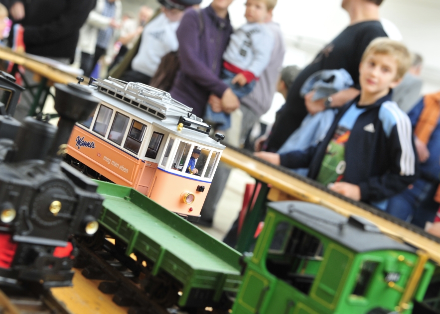 26. Wiener Tramwaytag der Wiener Linien in der Remise Hernals.