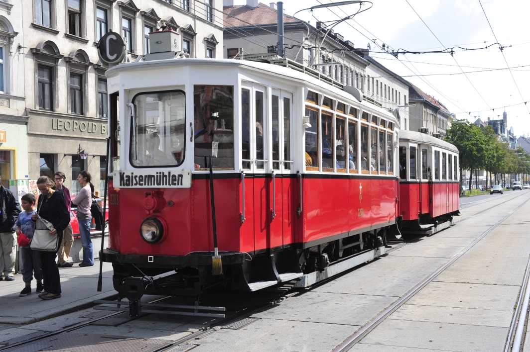 26. Wiener Tramwaytag der Wiener Linien in der Remise Hernals.