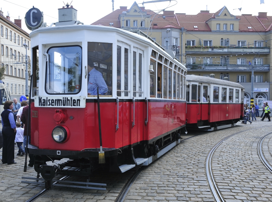 26. Wiener Tramwaytag der Wiener Linien in der Remise Hernals.