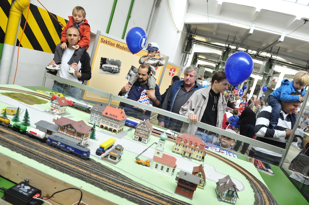 26. Wiener Tramwaytag der Wiener Linien in der Remise Hernals.