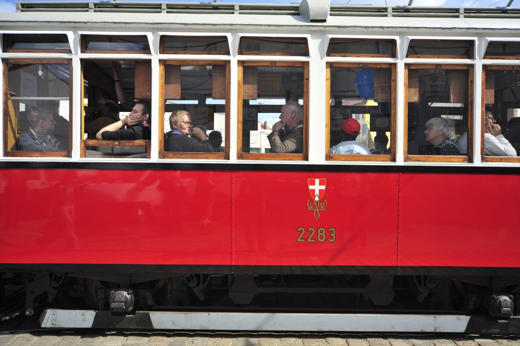 26. Wiener Tramwaytag der Wiener Linien in der Remise Hernals.