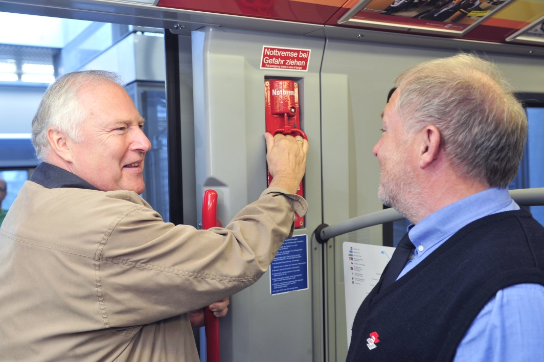 Sicherheitstag der Wiener Linien mit unterschiedlichen Themen bei der Station Stadion der U2.