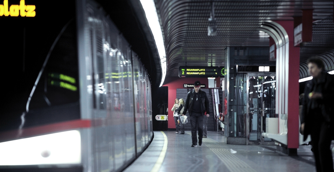 Station Taubstummengasse der Linie U1