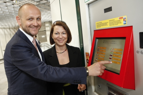 Fahrscheinautomat, Neue Sprachen, Sprachen, Menue