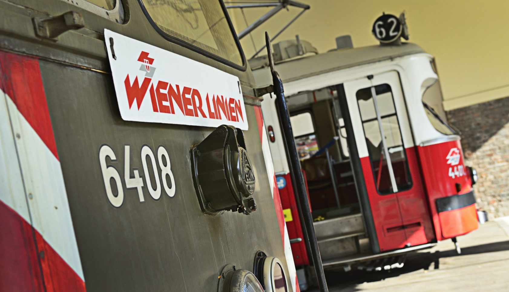 Im Museum der Wiener Linien in Erdberg befinden sich viele historische Fahrzeuge, Straßenbahnen wie Busse, aber auch etliche Sonderfahrzeuge.