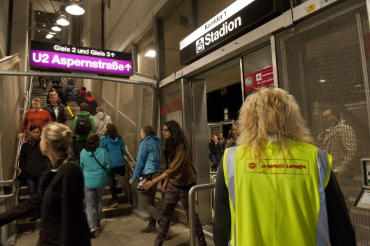 U-Bahn Aufsicht