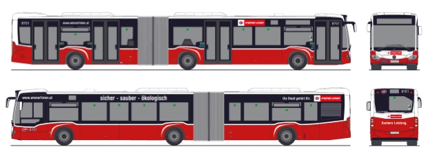 Auf unserer Website kann bis 10. Mai, 12:00 Uhr ueber das kuenftige Design der Wiener Linien-Busse abgestimmt werden.