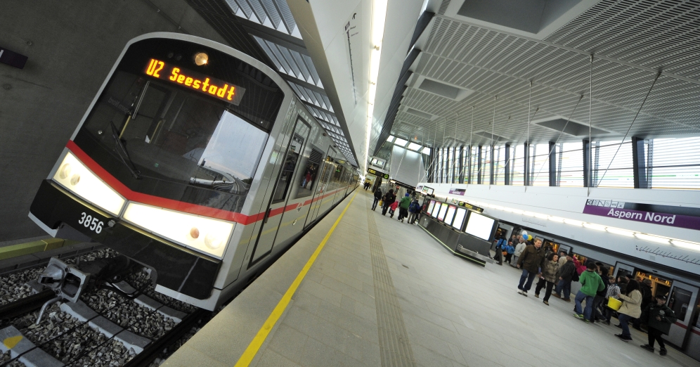 Station Aspern Nord der Linie U2