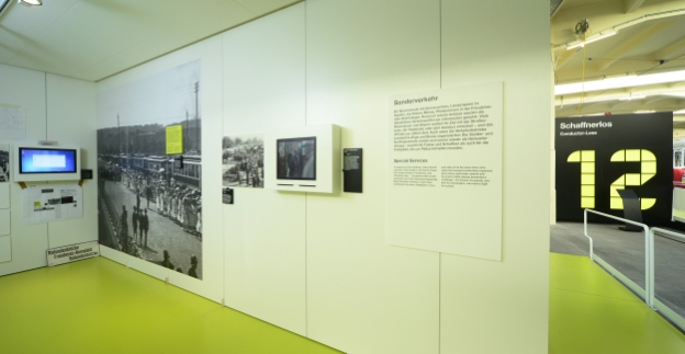 Gänzliche Neugestaltung des Verkehrsmuseums der Wiener Linien. Ausstellungseröffnung am 13.09.2014.