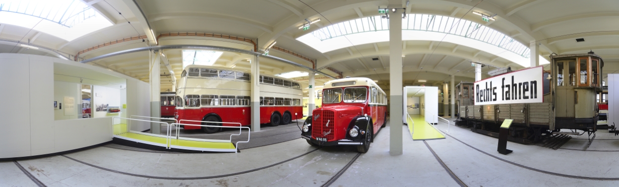 Die neue, interaktive Ausstellung in der Remise in Wien Erdberg ermöglicht den BesucherInnen einen Einblilck in 140 Jahre Verkehrsgeschichte der Stadt Wien.