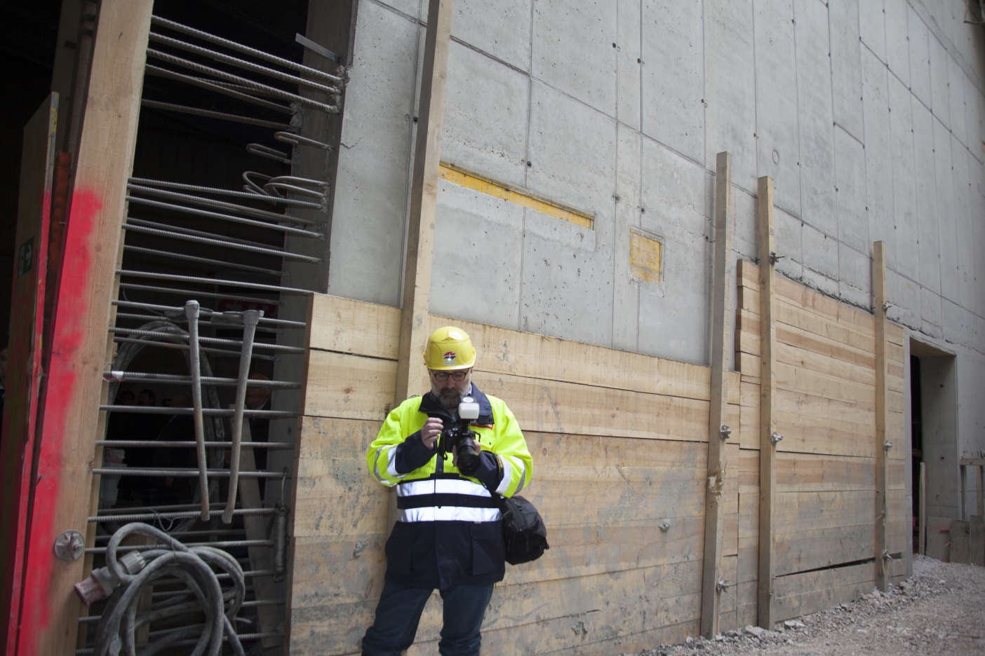 Tunnelanschlag in dem rund 30 Meter unter der A23 verlaufenden Tunnel bei der künftigen U1-Station Altes Landgut.

Tunnelpatin der künftigen Station Altes Landgut ist Nationalratspräsidentin Barbara Prammer.