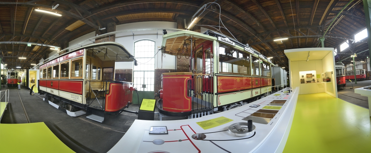 Die neue, interaktive Ausstellung in der Remise in Wien Erdberg ermöglicht den BesucherInnen einen Einblilck in 140 Jahre Verkehrsgeschichte der Stadt Wien.