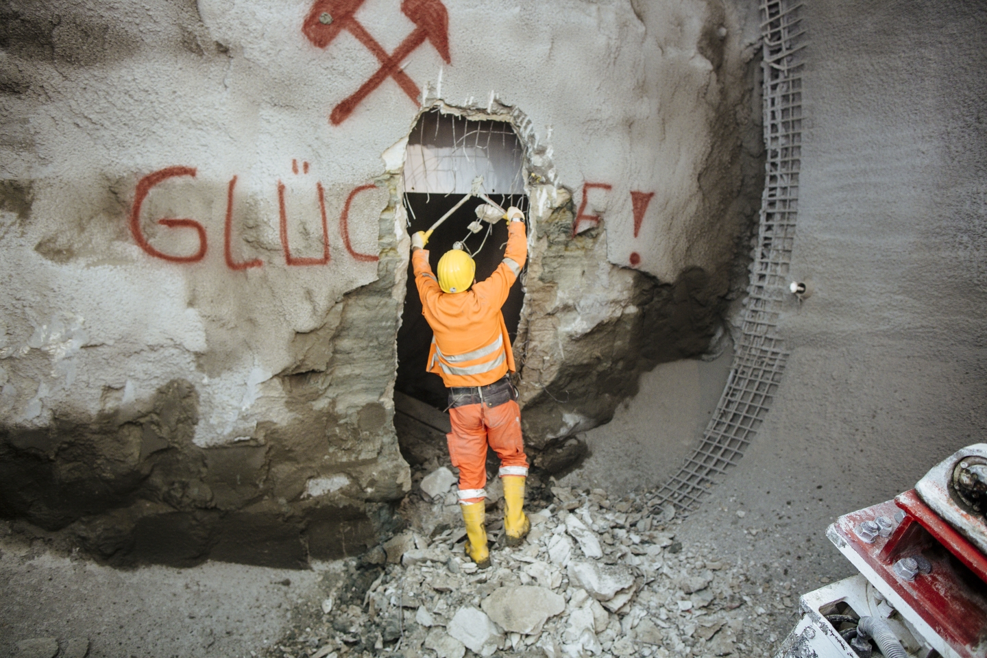 Ende September erfolgte der letzte Tunneldurchstich bei den Arbeiten für die U1-Verlängerung nach Oberlaa.