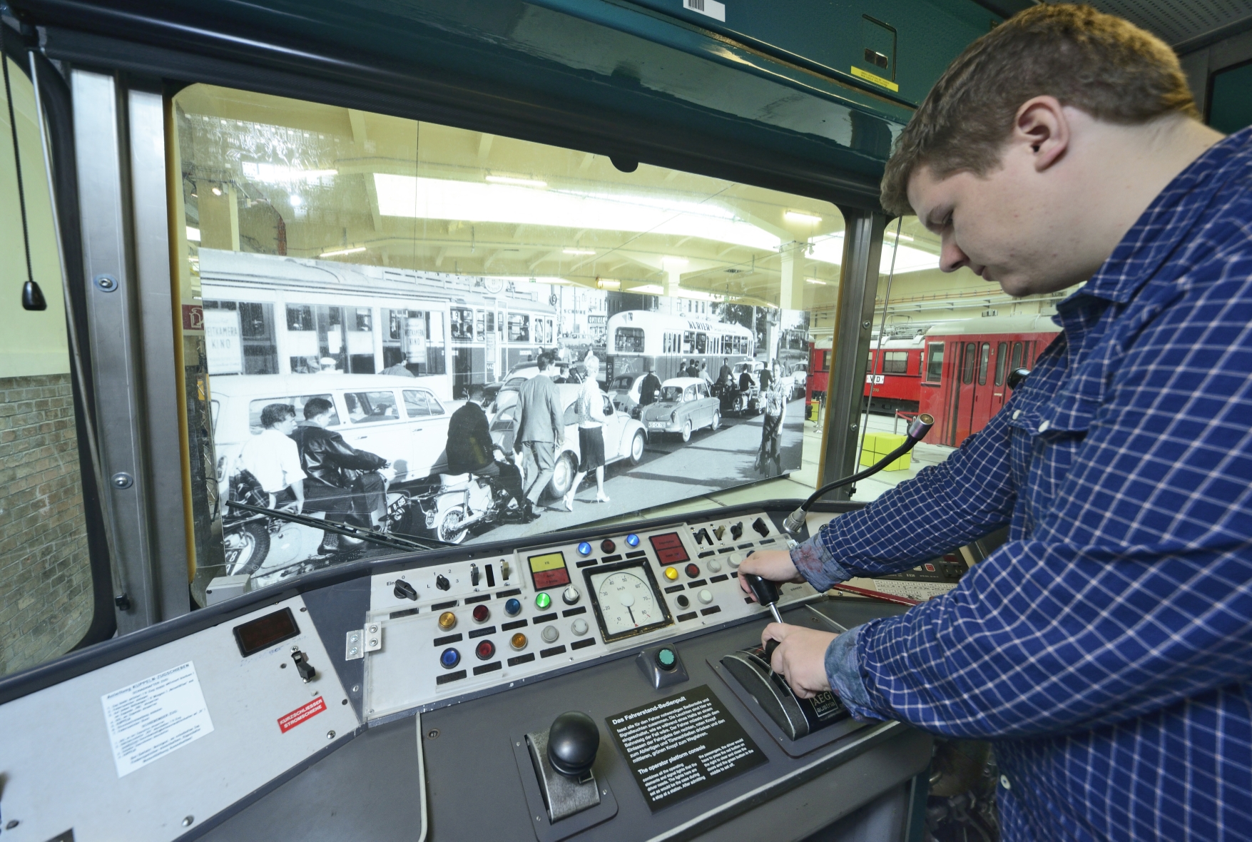 Die neue, interaktive Ausstellung in der Remise in Wien Erdberg ermöglicht den BesucherInnen einen Einblilck in 140 Jahre Verkehrsgeschichte der Stadt Wien.