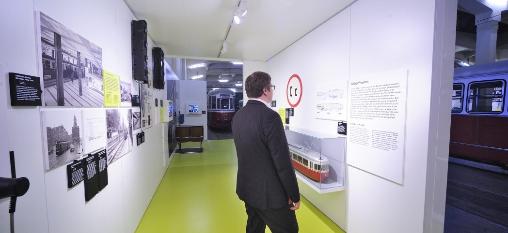 Pre-Opening des neuen Verkehrsmuseums in Wien Erdberg.