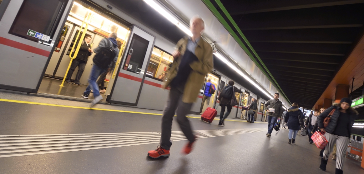 Station Karlsplatz der Linie U4.