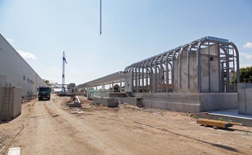 U-Bahn Ausbau Bereich Neulaa, Juli 15