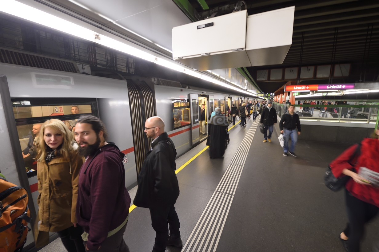 Station Karlsplatz der Linie U4.