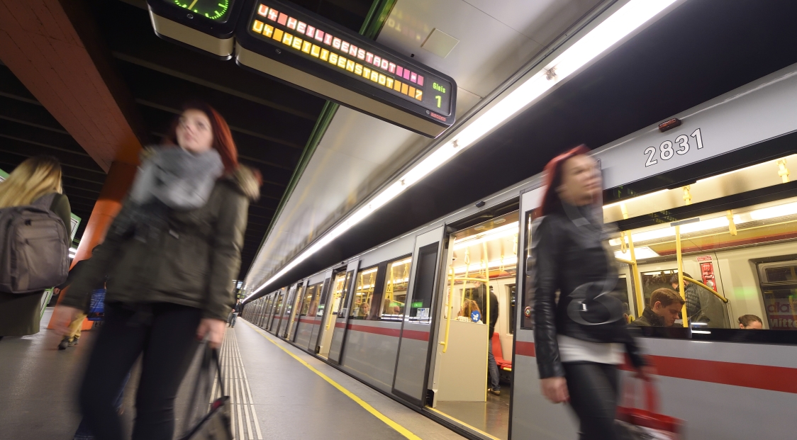 Station Karlsplatz der Linie U4.