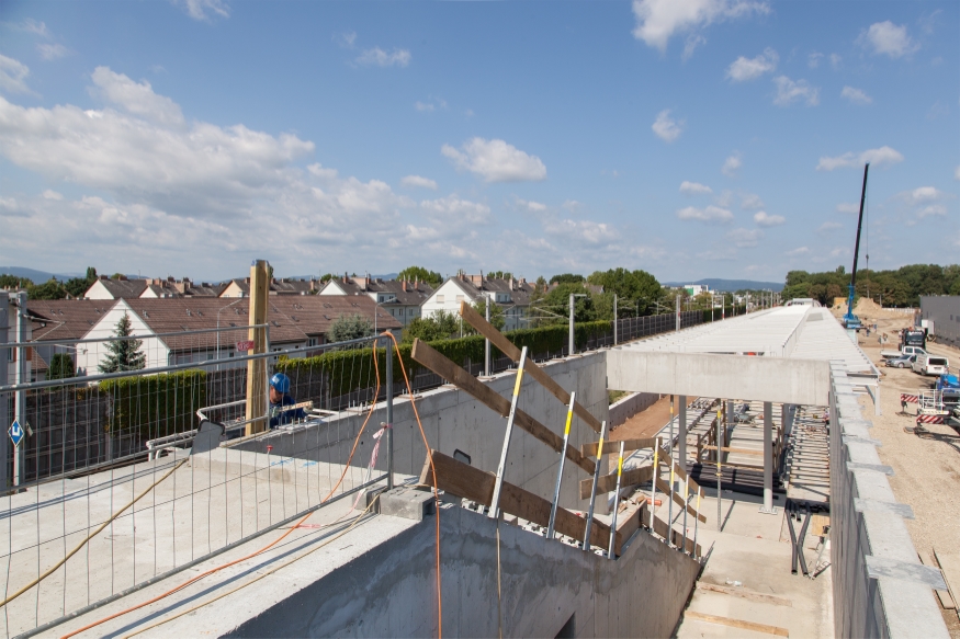 U-Bahn Ausbau Bereich Neulaa, Juli 15