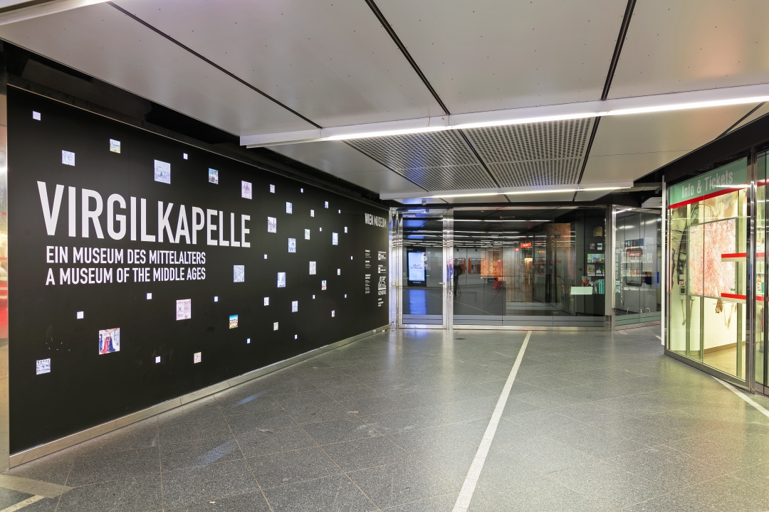 Das Museum der Virgilkapelle in der U-Bahn Passage Stephansplatz