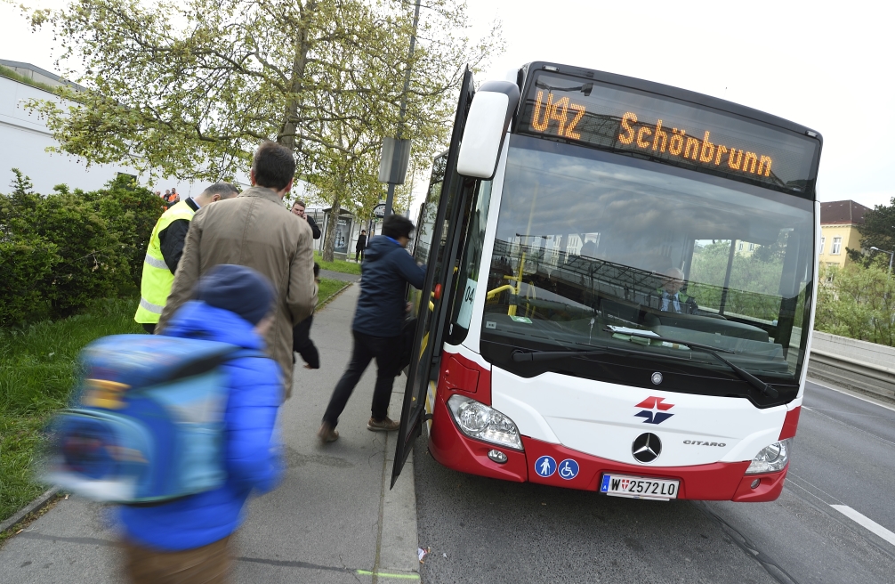 Die Ersatzlinie U4Z verkehrt zwischen Hütteldorf und Schönbrunn.