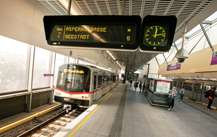Station Donauspital der Linie U2