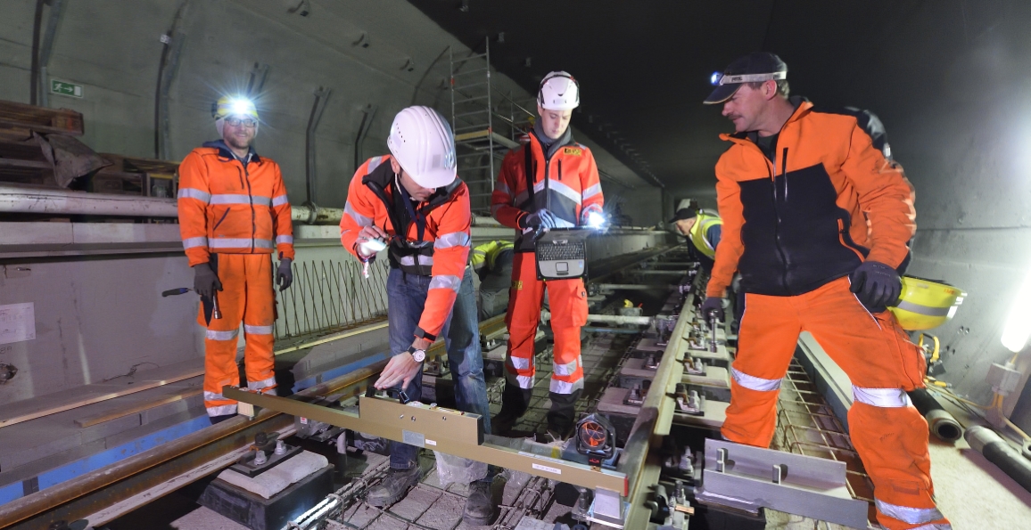 Baustelle der U1-Verlängerung, Bauabschnitt bei der künftigen Station Altes Landgut,