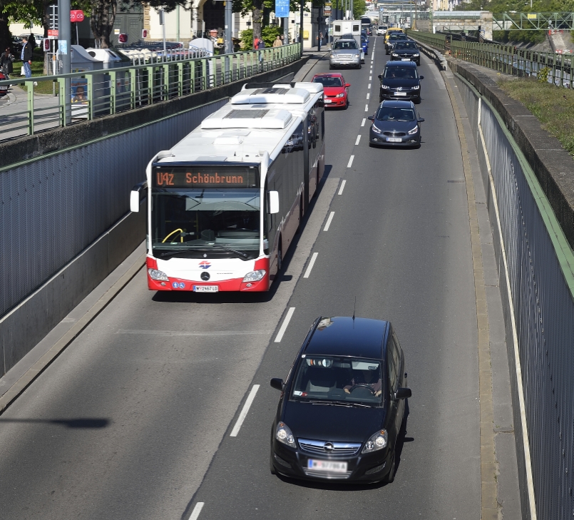 Während der Teilsperre der U4 verkehrt die Ersatzlinie U4Z zwischen Hütteldorf und Schönbrunn.