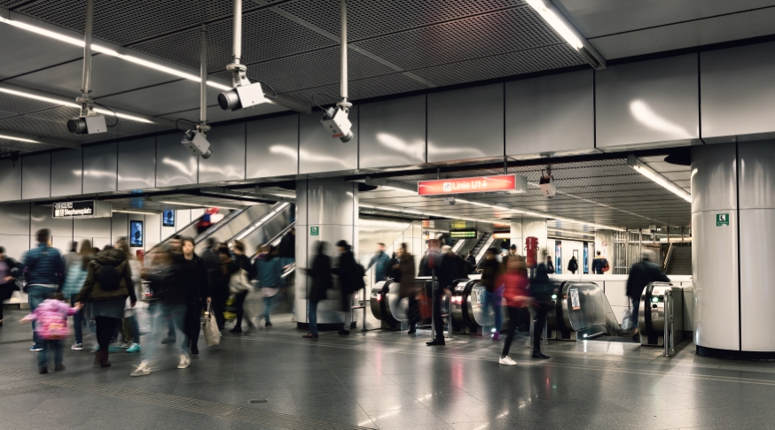 U-Bahn Passage Stephansplatz für die U1 und die U3