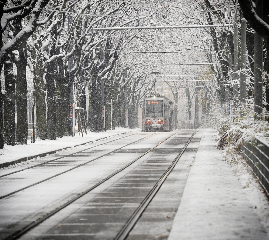 Gerade im Winter sind die Öffis DAS sichere und verlässliche Verkehrsmittel in Wien.