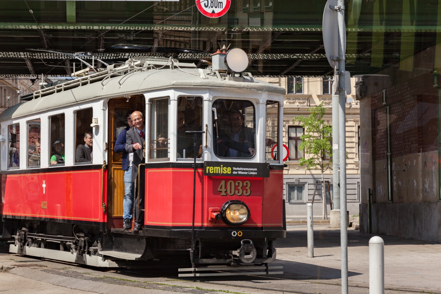 Tramwaytag 2017 am Bahnhof Währinger Gürtel und Michelbeuern