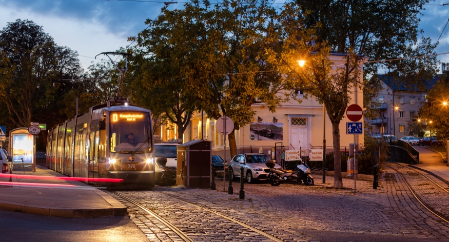 Linie D Endstelle Nußdorf