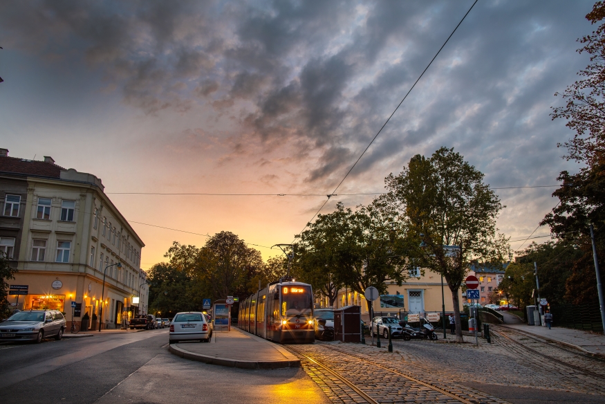 Linie D Endstelle Nußdorf