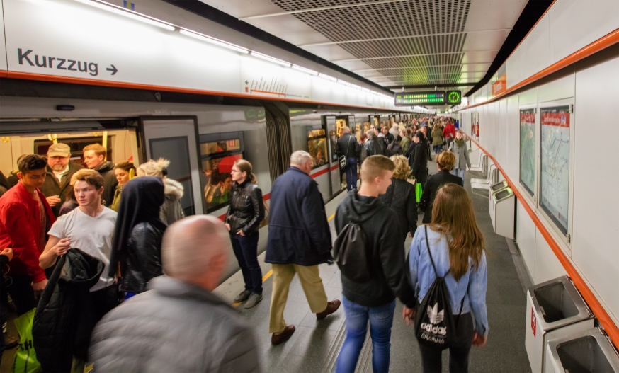 U-Bahn Station Stephansplatz der U3