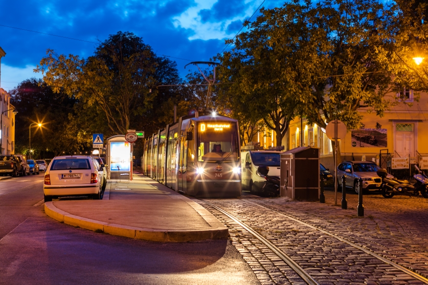 Linie D Endstelle Nußdorf