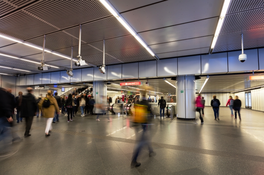 U-Bahn Passage Stephansplatz für die U1 und die U3