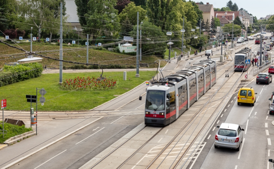 Linie 49  Baumgarten, Linzerstraße Fahrtrichtung Hütteldorf