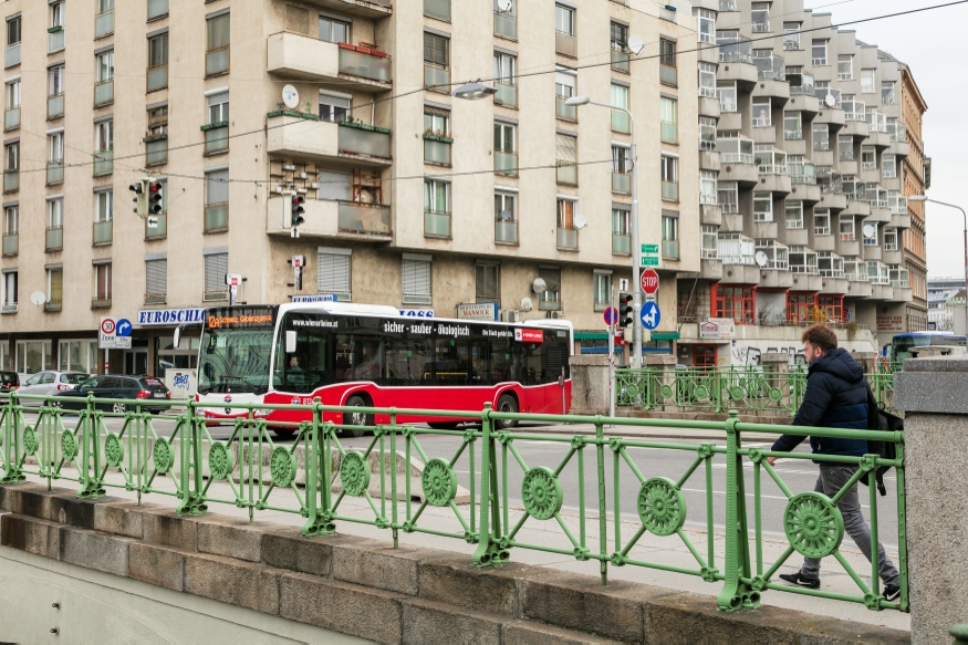 Bus Linie 12A Margaretenplatz Fahrtrichtung Eichenstraße