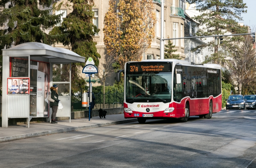 Buslinie 37A Linneplatz