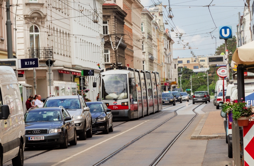 Linie 49 Hütteldorferstraße U3 Fahrtrichtung Ring