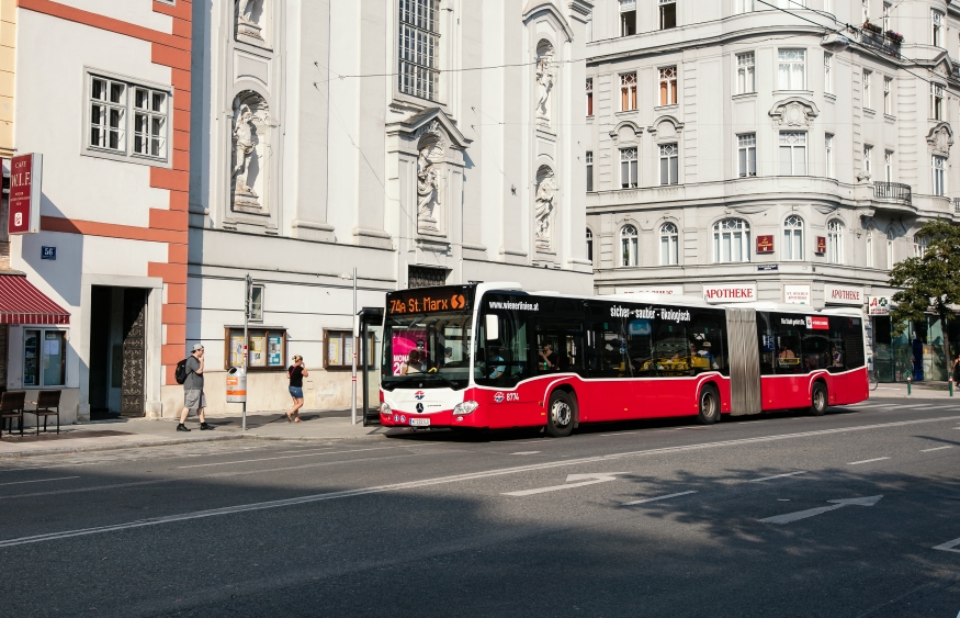 Bus Linie74A Landstraßer Hauptstraße, Rochusgasse