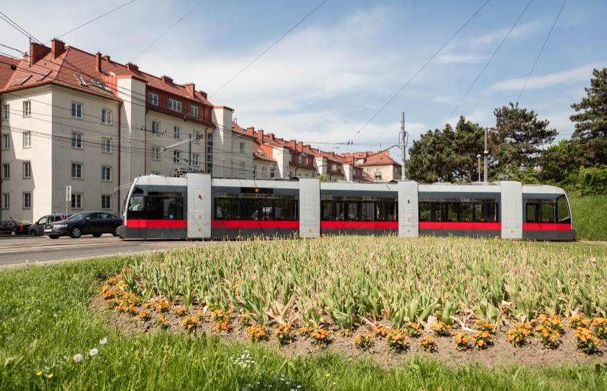 Linie 52  Endstelle Baumgarten Fahrtrichtung Westbahnhof